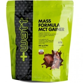 Weight Gainers +Watt, Mass Formula MCT Gainer, 907 g.