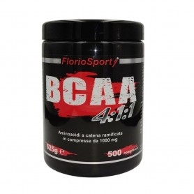 Aminoacidi Ramificati (Bcaa) FlorioSport, BCAA 4:1:1, 500 cpr.