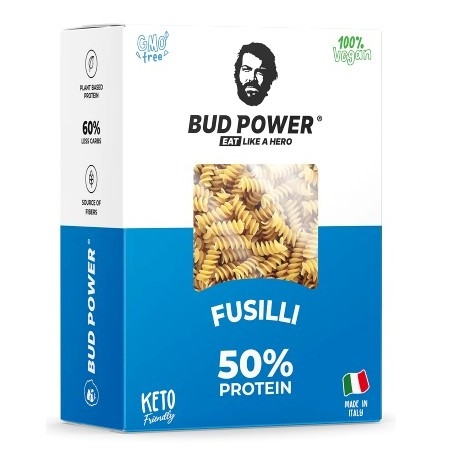 Pasta e Riso Bud Power, Pasta Proteica Fusilli, 200 g