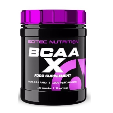 Aminoacidi Ramificati (Bcaa) Scitec Nutrition, Bcaa X, 180 cps