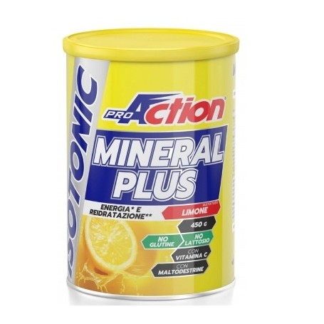 Idratazione Proaction, Mineral Plus Isotonic, 450 gr.