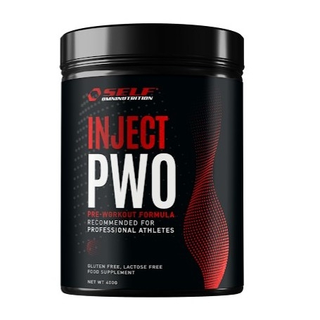 Pre Workout Self Omninutrition, Inject PWO con Caffeina, 400 g