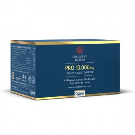 Scadenza Ravvicinata Optima Naturals, Collagene Marino Pro 10000, 6 fiale (Sc.01/2026)