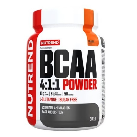 Aminoacidi Ramificati (Bcaa) Nutrend, Bcaa 4:1:1, 500 g