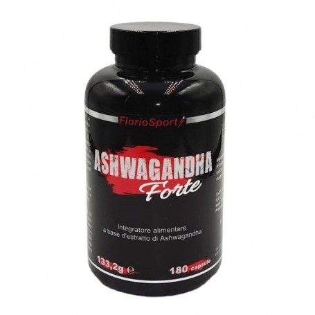 Ashwagandha FlorioSport, Ashwagandha Forte, 180 cps