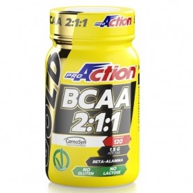 Aminoacidi Ramificati (Bcaa) Proaction, Gold Bcaa 2:1:1 + Beta alanina, 120 cpr