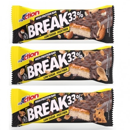 Barrette proteiche Proaction, Break Bar 33%, 50 g