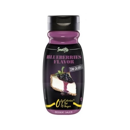 Sciroppi Servivita, Salsa Blueberry, 320 ml