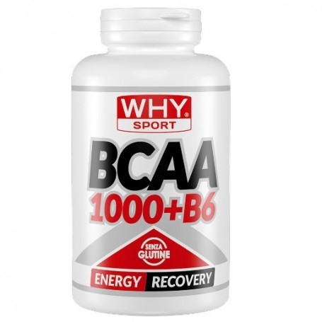 Aminoacidi Ramificati (Bcaa) WHY Sport, Bcaa 1000 + B6, 200 cpr