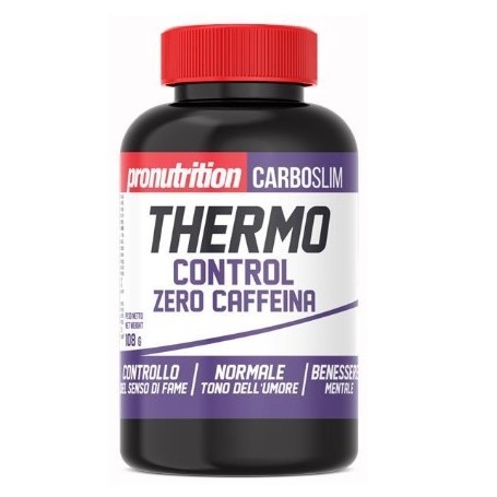 Dimagranti e Termogenici Pro Nutrition, Thermo Control Zero Caffeina, 80 cpr