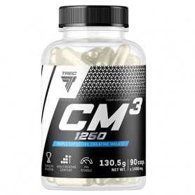 Creatina Trec Nutrition, CM3 1250, 90 cps