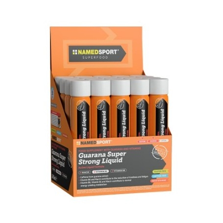 Guarana Named Sport, Guarana Super Strong Liquid, 20 fiale