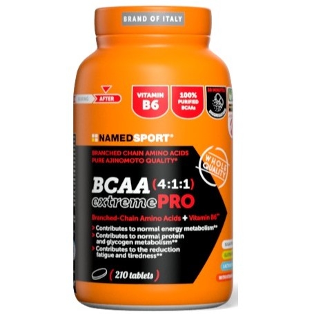 Aminoacidi Ramificati (Bcaa) Named Sport, Bcaa 4:1:1 Extreme Pro, 210 cpr.