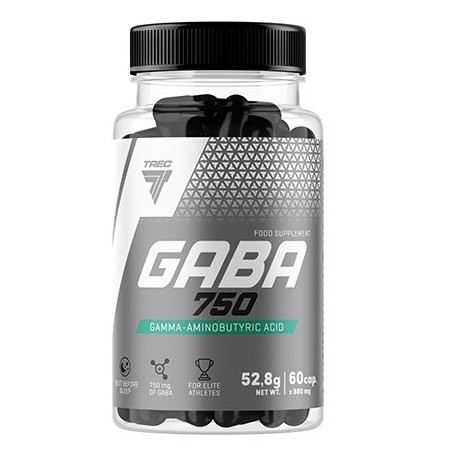 Ansia e Stress Trec Nutrition, Gaba 750, 60 cps