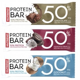 Scadenza Ravvicinata Nutrend, Protein Bar 50, 50 g (Sc.12/2025)