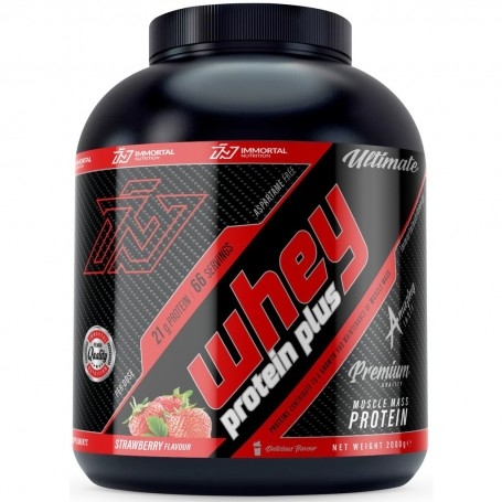 Proteine del Siero del Latte (whey) Immortal Nutrition, Whey Protein Plus, 2000 g