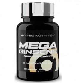 Ginseng Scitec Nutrition, Mega Ginseng, 100 cps