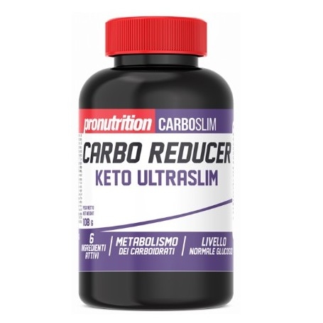 Metabolismo dei carboidrati Pro Nutrition, Carbo Reducer Keto Ultraslim, 90 cpr