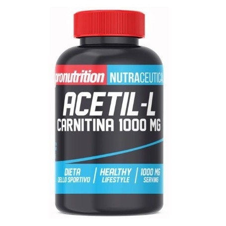 Carnitina Pro Nutrition, Acetil L-Carnitina, 60 cps.