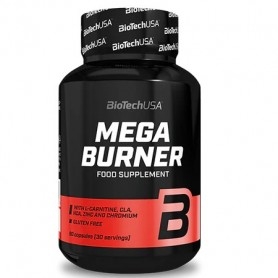 Dimagranti e Termogenici Biotech Usa, Mega Burner, 90 cps