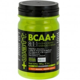 Aminoacidi Ramificati (Bcaa) +Watt, BCAA+ 8:1:1, 100 g.