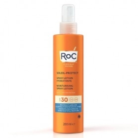 Offerte Limitate RoC, Lozione Spray Solare Corpo Idratante SPF30, 200 ml