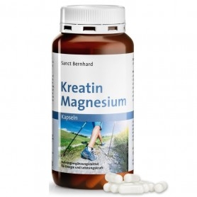 Creatina Sanct Bernhard, Creatina e Magnesio, 200 cps