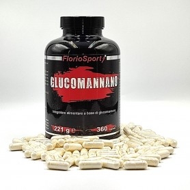 FlorioSport, Glucomannano, 360 cps
