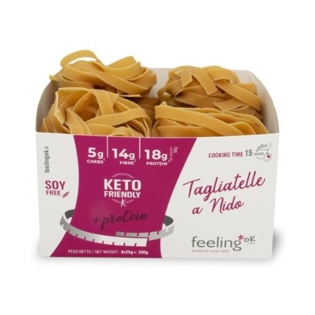 Pasta e Riso Feeling Ok, Tagliatelle +Protein a nido, 200 g