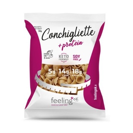 Pasta e Riso Feeling Ok, Conchigliette +Protein, 50 g