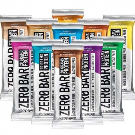 Barrette proteiche BioTech USA, Zero Bar, 50 g (Sc.05/2025)