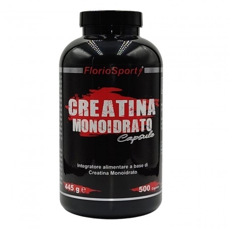Creatina FlorioSport, Creatina Monoidrato, 500 cps