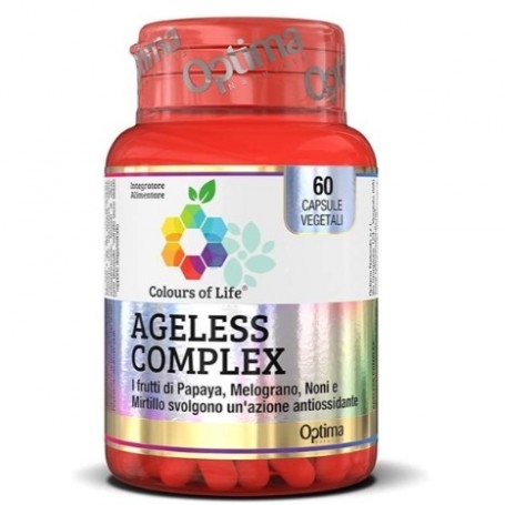 Antiossidanti Optima Naturals, Ageless, 60 cps