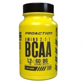 Aminoacidi Ramificati (Bcaa) Proaction, Amino 2:1:1 Bcaa, 300 cpr