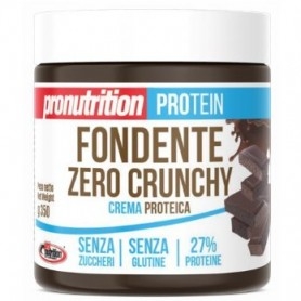 Creme Proteiche Pro Nutrition, Fondente Zero Crunchy, 350 g