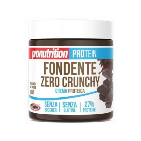 Creme Proteiche Pro Nutrition, Fondente Zero Crunchy, 350 g