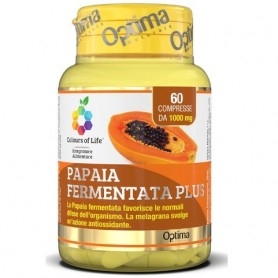Antiossidanti Optima Naturals, Papaia Plus, 60 cpr