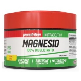 Zinco e Magnesio Pro Nutrition, Magnesio Bisglicinato Forte, 180 g