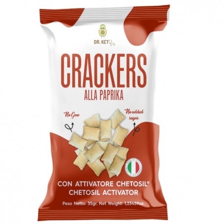 Pasti e Snack Dr.Keto, Crackers, 35 g
