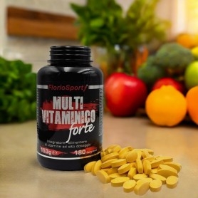 FlorioSport, Multi Vitaminico Forte, 180 cpr.
