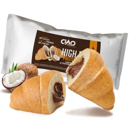 Biscotti e Dolci Ciao Carb, Protobrio Cocco ripieno al cacao, 60 g