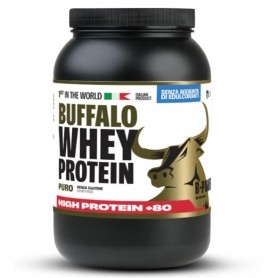 Proteine del Siero del Latte (whey) B-Power, Buffalo Whey Protein +80 senza edulcoranti, 1020 g