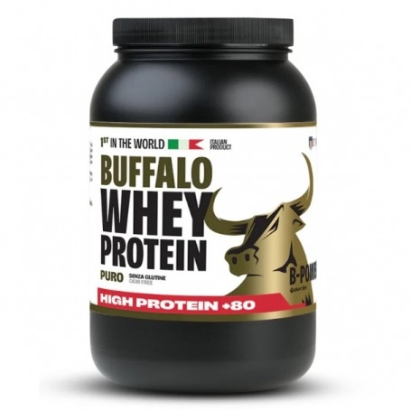 Proteine del Siero del Latte (whey) B-Power, Buffalo Whey Protein +80, 1020 g