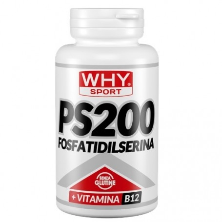 Fosfatidilserina - Fosfatidilcolina Why Sport, PS 200 Fosfatidilserina, 60 cps
