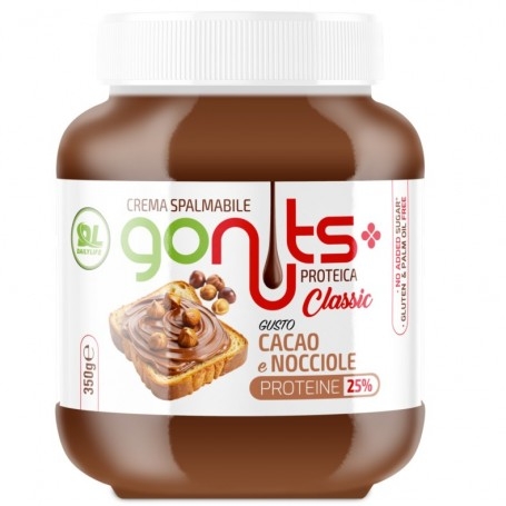Creme Proteiche Daily Life, Gonuts Classic Cacao Nocciole, 350 g