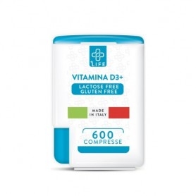 Vitamina D +Life, Vitamina D3 Pocket, 600 cpr