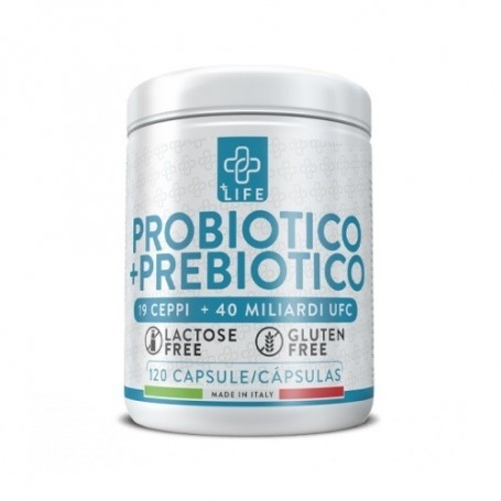 Probiotici +Life, Probiotico + Prebiotico, 120 cps