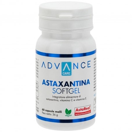 Antiossidanti Advance Care, Astaxantina, 60 cps