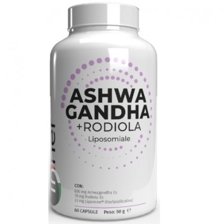 Ashwagandha Inner, Ashwagandha + Rodiola Liposomiale, 60 cps