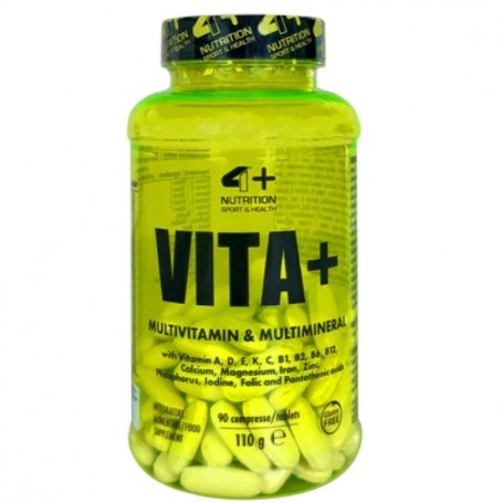 Multivitaminici - Multiminerali 4+ Nutrition, Vita+, 90 cpr